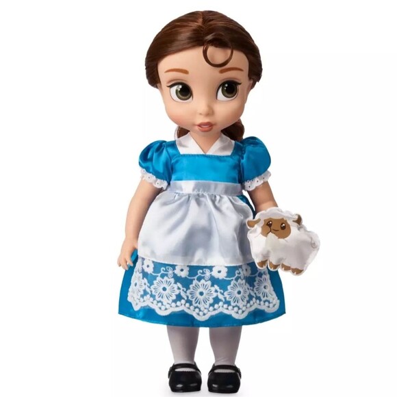 Disney Beauty and the Beast Belle 16" Animator's Play Doll with Lamb Toy NEW - Picture 1 of 16